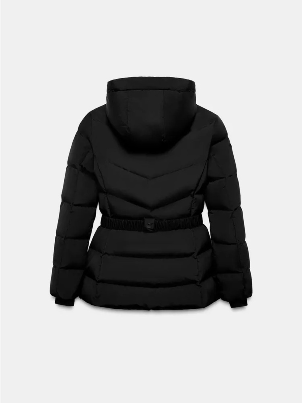 Zara QUILTED ANORAK 80% DOWN 20% FEATHER WATER RESISTANT WINDPROOF RECCO® SKI - Picture 3 of 12